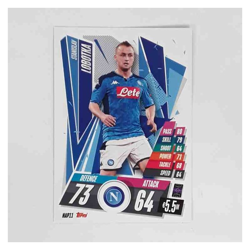 Match Attax Champions League Topps 2020 Stanislav Lobotka Napoli NAP11