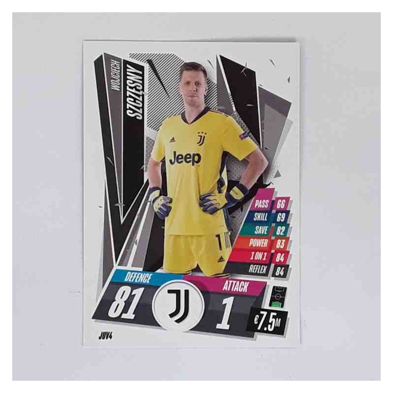 Match Attax Champions League Topps 2020 Wojciech Szczesny Juventus JUV4