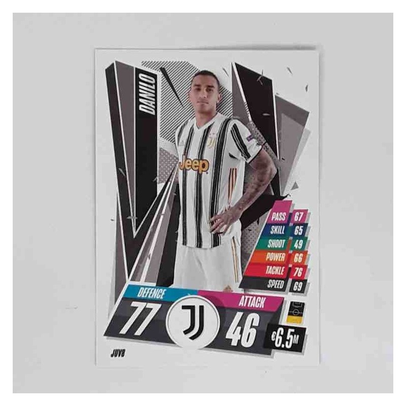 Match Attax Champions League Topps 2020 Danilo Juventus JUV8