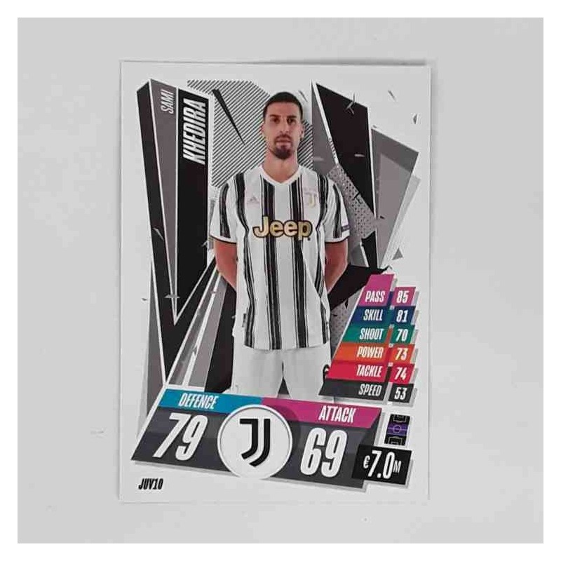 Match Attax Champions League Topps 2020 Sami Khedira Juventus JUV10