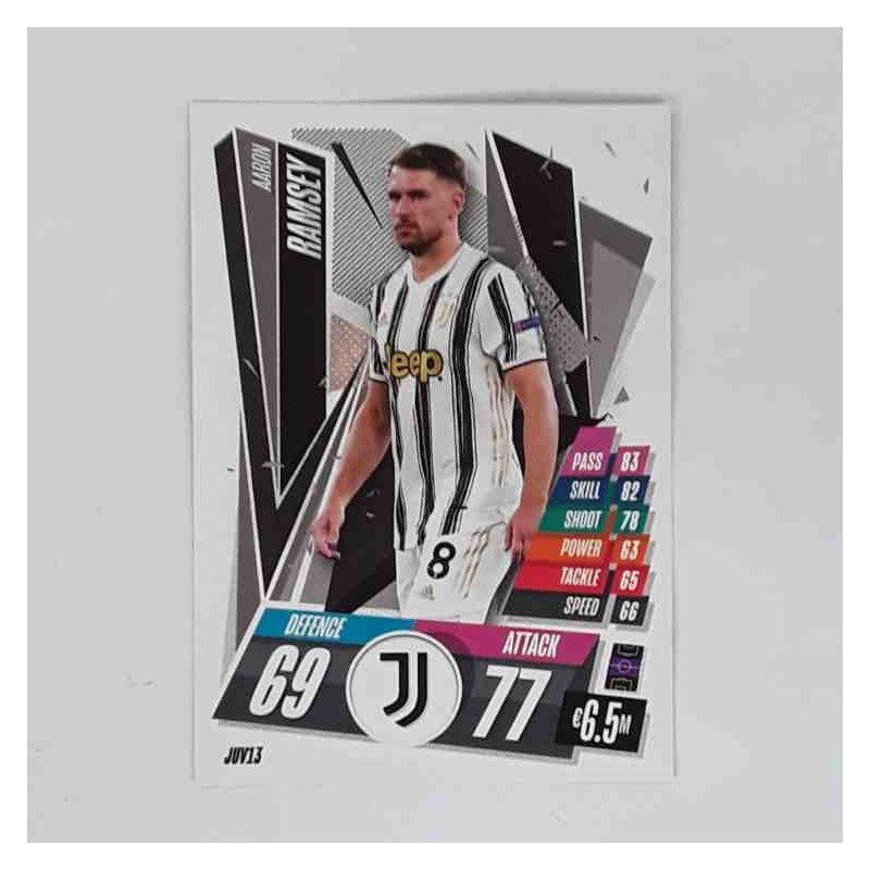 Match Attax Champions League Topps 2020 Aaron Ramsey Juventus JUV13