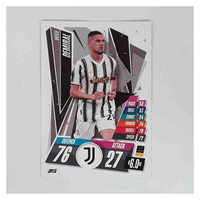 Match Attax Champions League Topps 2020 Merih Demiral Juventus JUV16