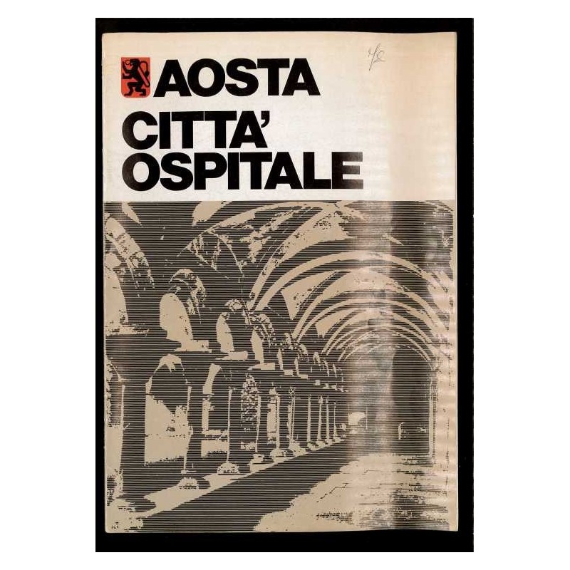 Depliant Aosta città ospitale anni 70