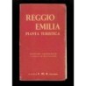 Depliant Reggio nell'Emilia pianta turistica anni 50