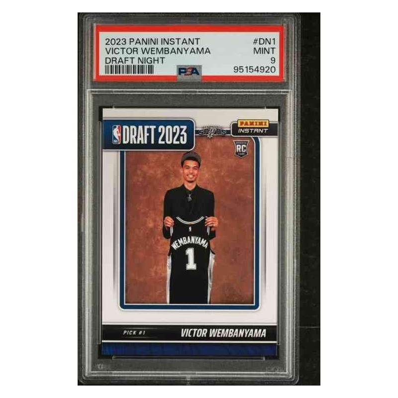 Panini Instant 2023 Victor Wembanyama DN1 Psa 9