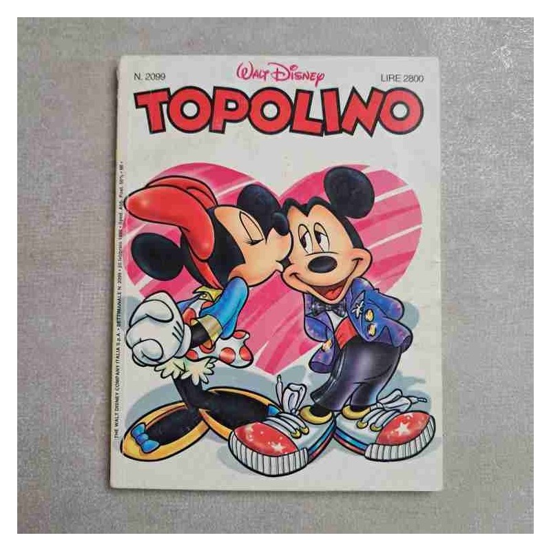 Topolino Libretto n. 2099 Walt Disney