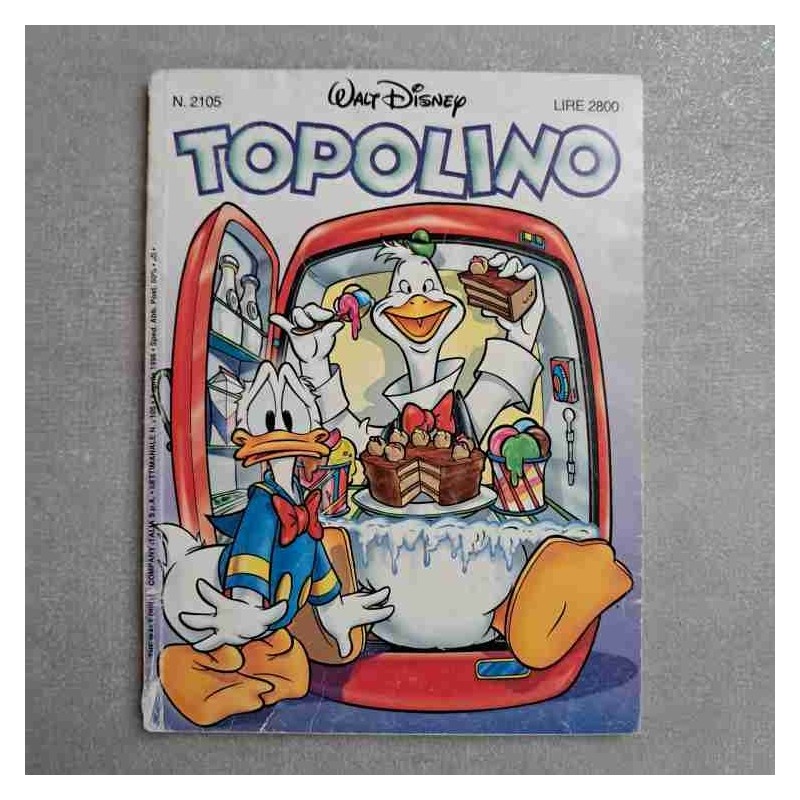 Topolino Libretto n. 2105 Walt Disney