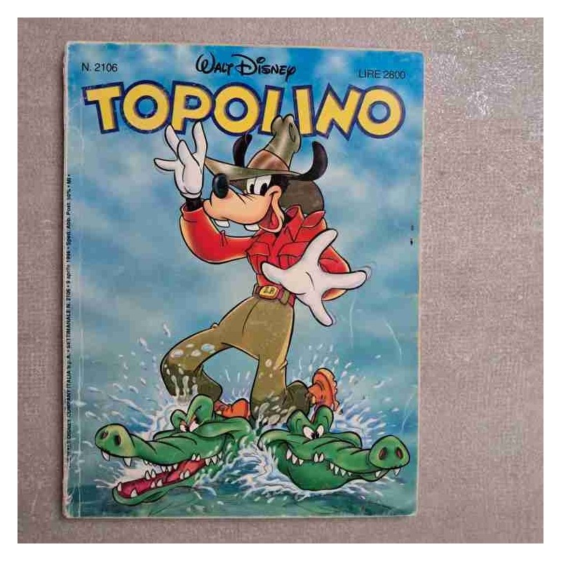 Topolino Libretto n. 2106 Walt Disney