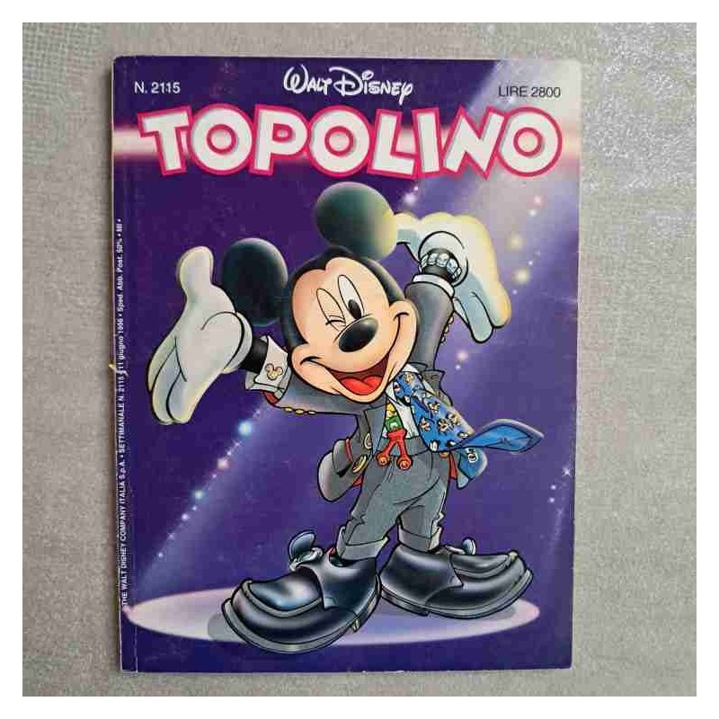 Topolino Libretto n. 2115 Walt Disney