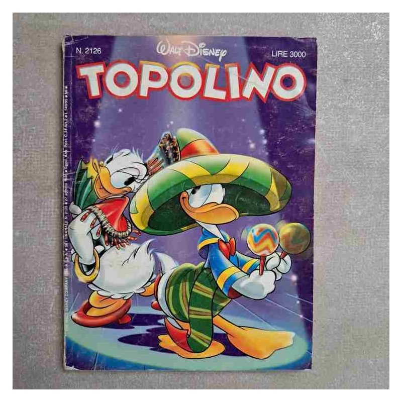 Topolino Libretto n. 2126 Walt Disney