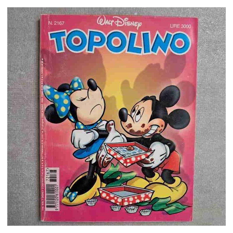 Topolino Libretto n. 2167 Walt Disney