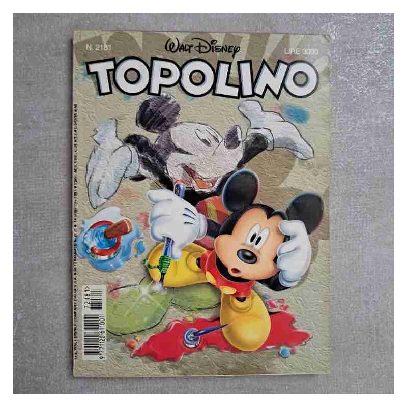 Topolino Libretto n. 2181 Walt Disney