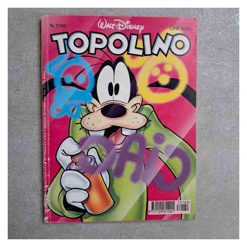 Topolino Libretto n. 2189 Walt Disney