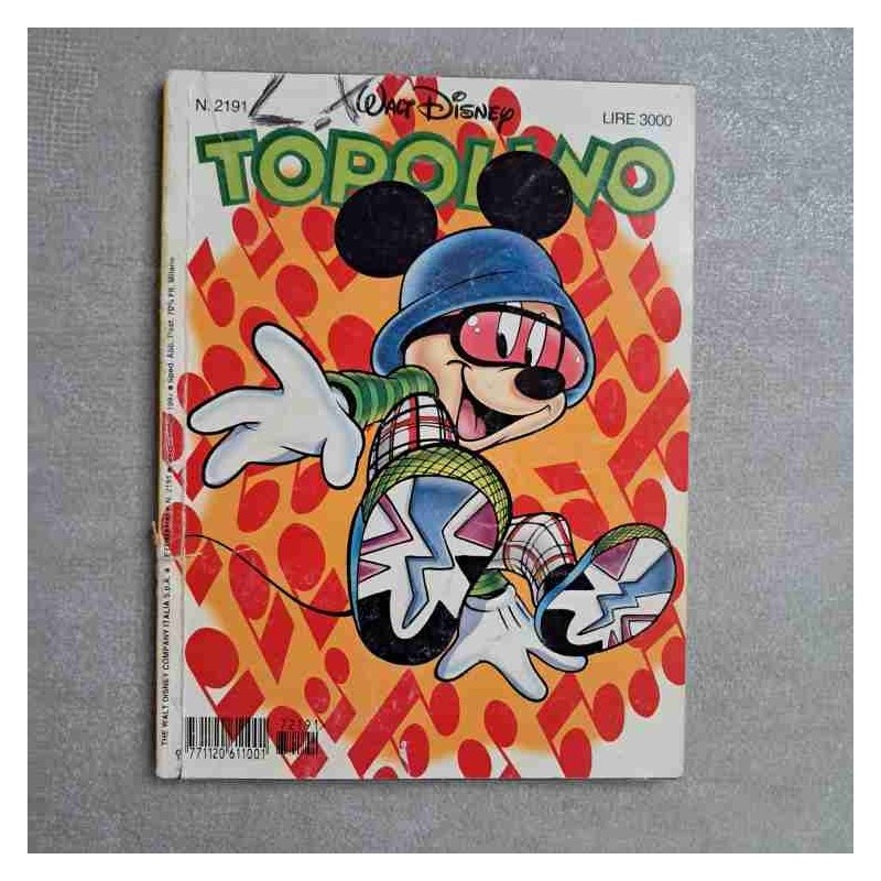 Topolino Libretto n. 2191 Walt Disney