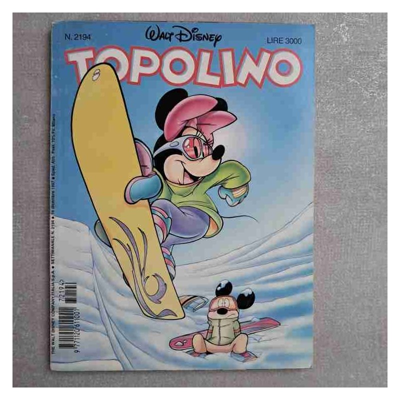 Topolino Libretto n. 2194 Walt Disney