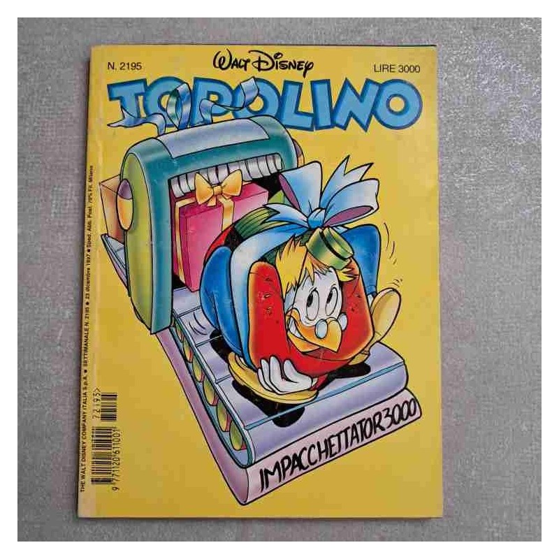 Topolino Libretto n. 2195 Walt Disney