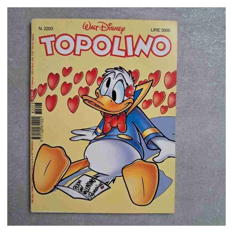 Topolino Libretto n. 2203 Walt Disney