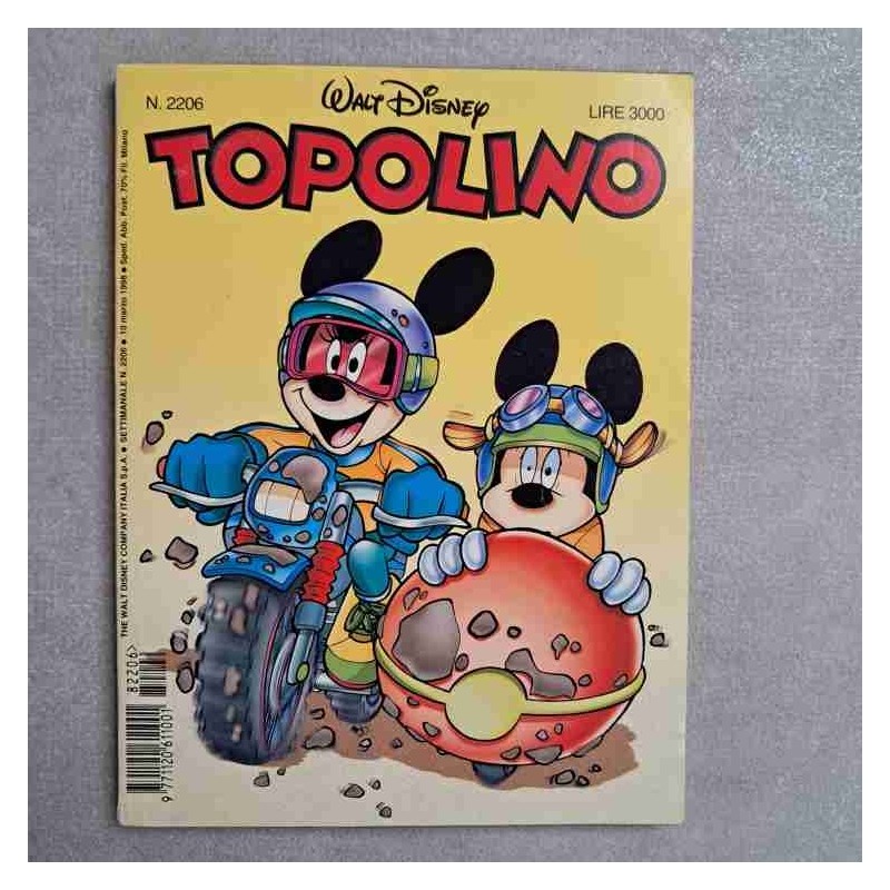 Topolino Libretto n. 2206 Walt Disney