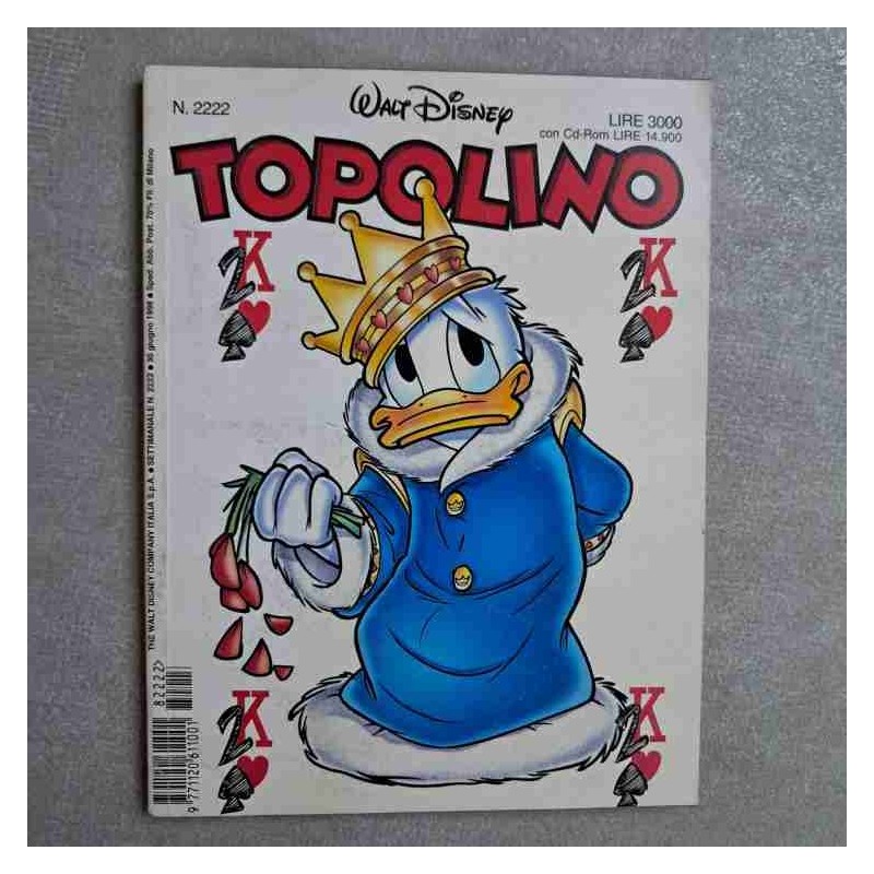 Topolino Libretto n. 2222 Walt Disney