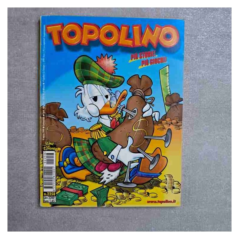 Topolino Libretto n. 2258 Walt Disney