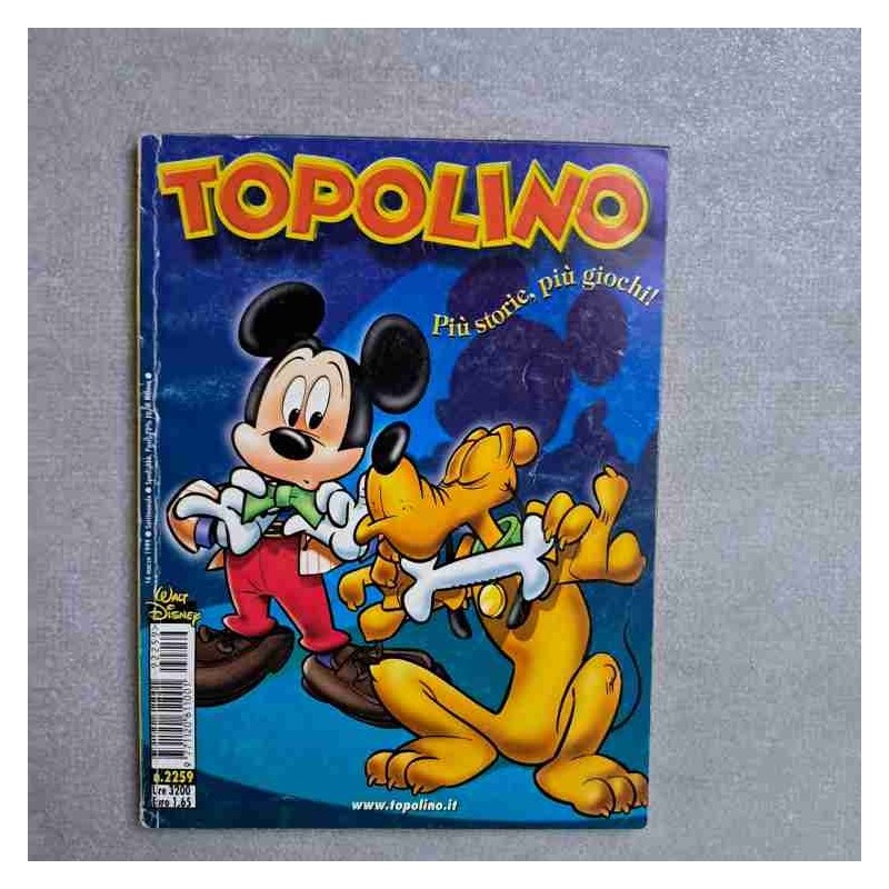 Topolino Libretto n. 2259 Walt Disney