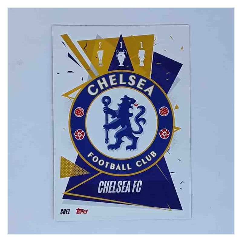 Match Attax Champions League Topps 2020 Team Badge Chelsea CHE1