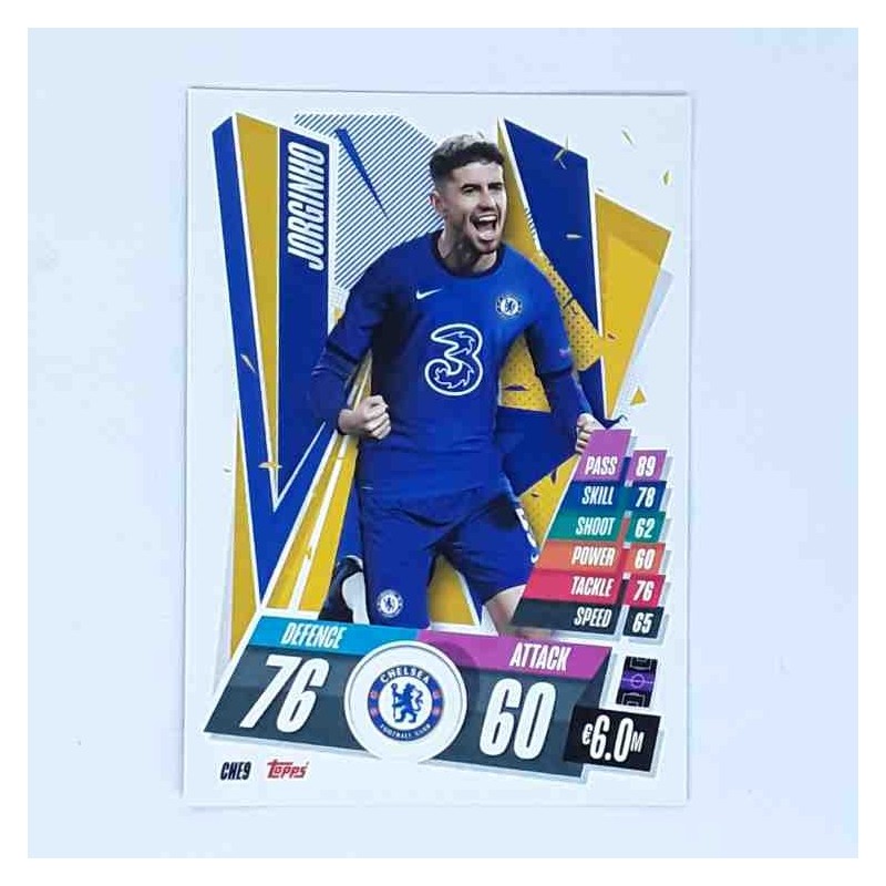 Match Attax Champions League Topps 2020 Jorginho Chelsea CHE9