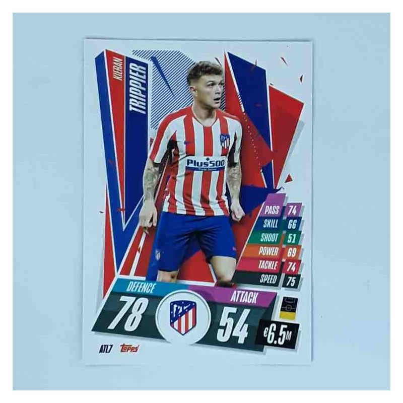 Match Attax Champions League Topps 2020 Kieran Trippier Atletico Madrid ATL7