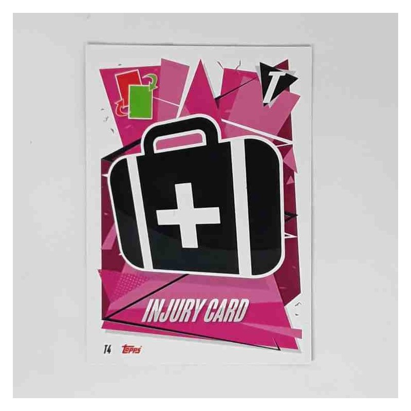 Match Attax Champions League Topps 2020 Injury Tactic Cards T4