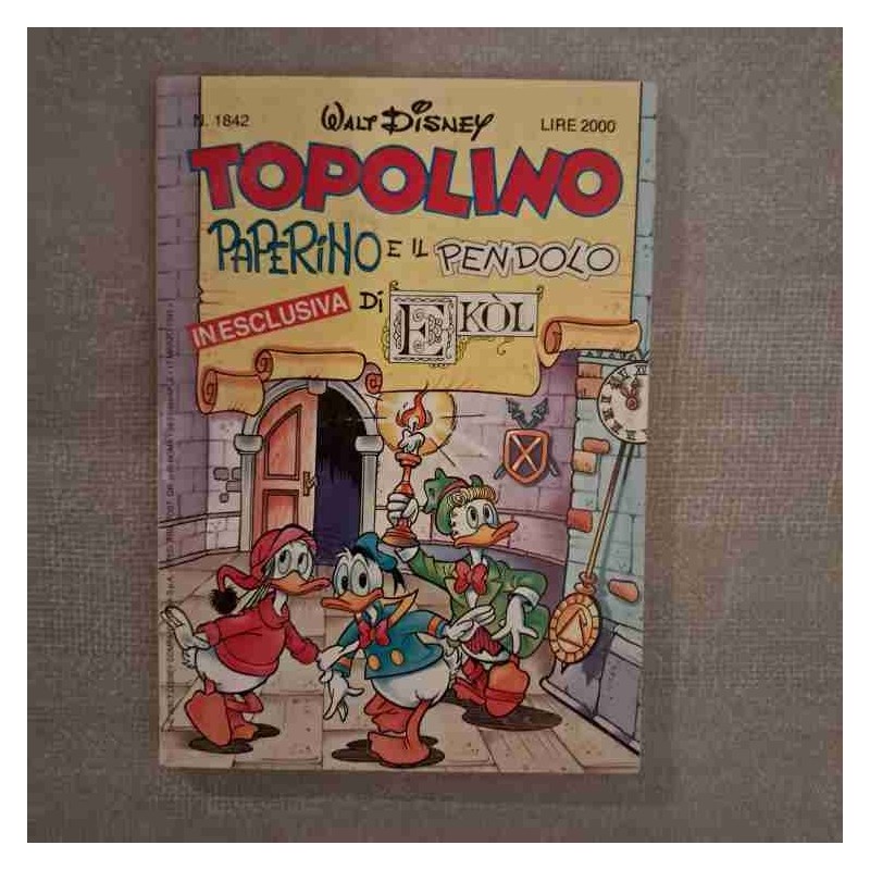 Topolino Libretto n. 1842 Walt Disney