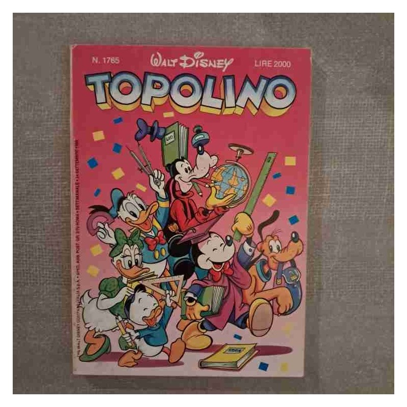 Topolino Libretto n. 1765 Walt Disney