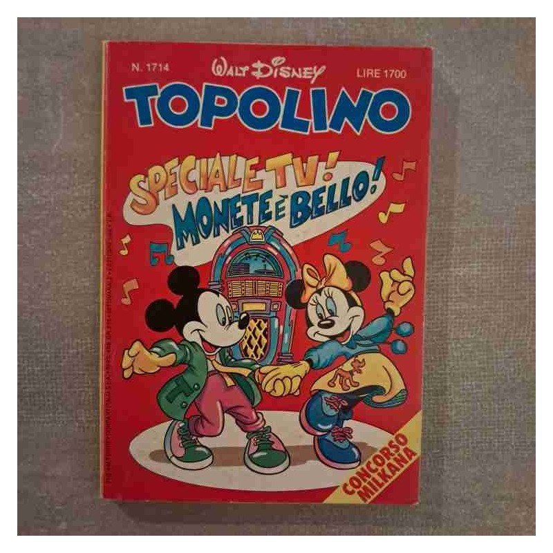 Topolino Libretto n. 1714 Walt Disney