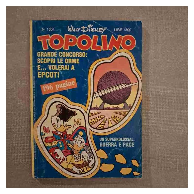 Topolino Libretto n. 1604 Walt Disney