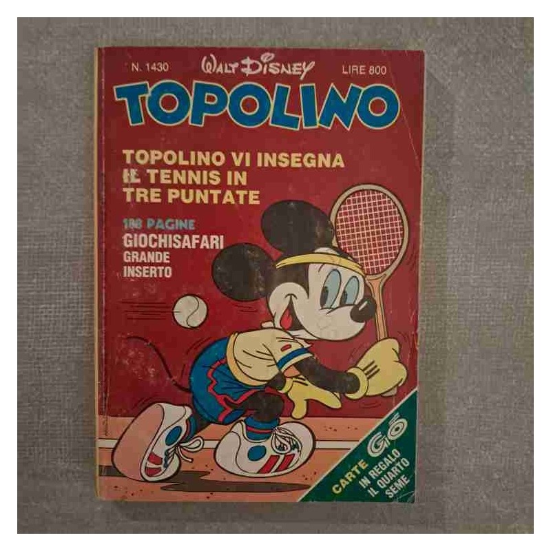 Topolino Libretto n. 1430 Walt Disney