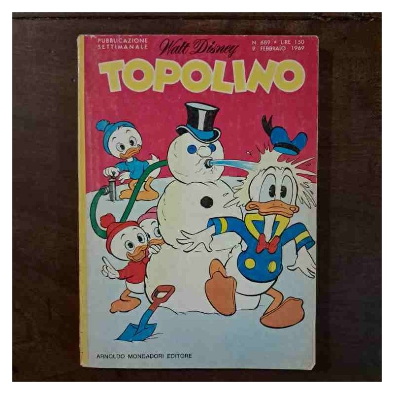 Topolino Libretto n. 689 Walt Disney con bollino