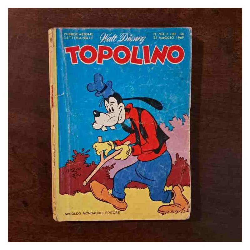 Topolino Libretto n. 704 Walt Disney con bollino