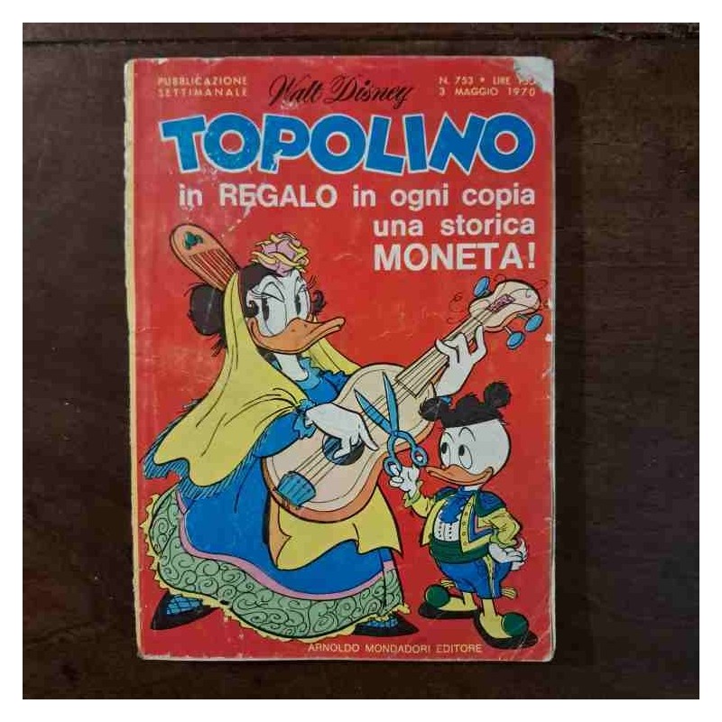 Topolino Libretto n. 753 Walt Disney