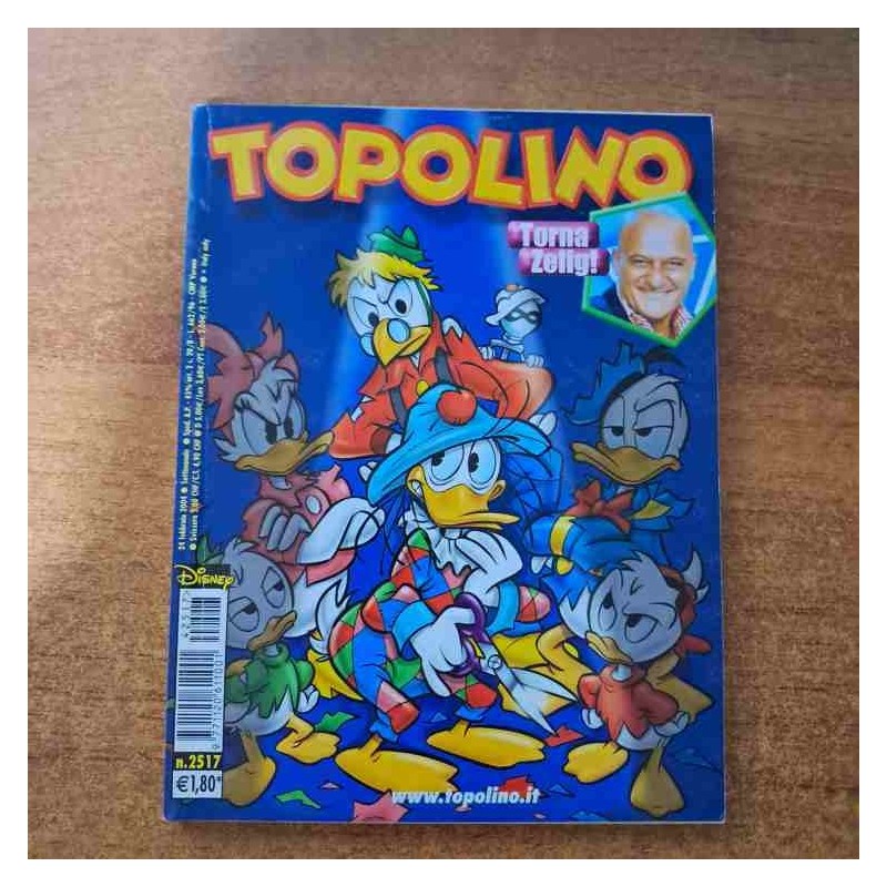 Topolino Libretto n. 2517 Walt Disney