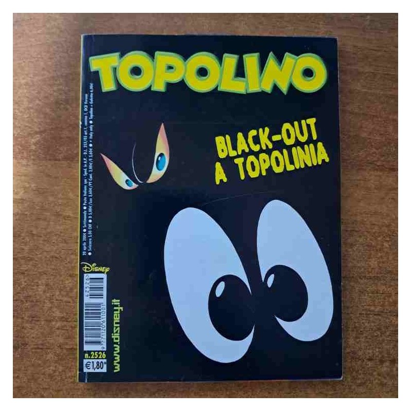 Topolino Libretto n. 2526 Walt Disney