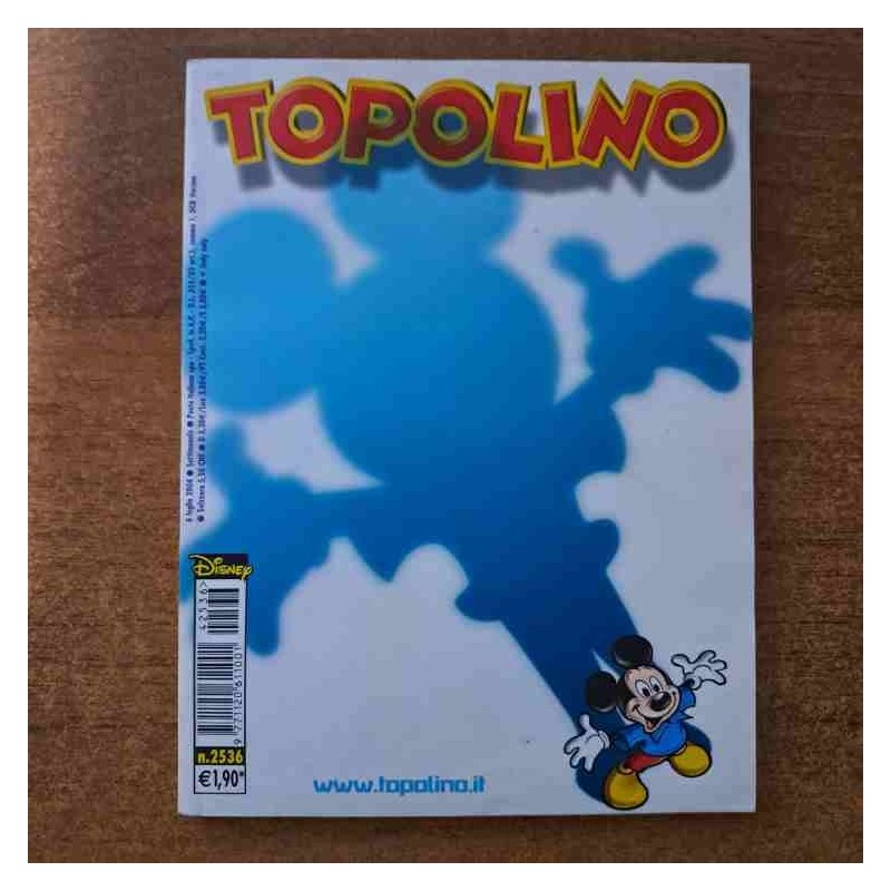 Topolino Libretto n. 2536 Walt Disney