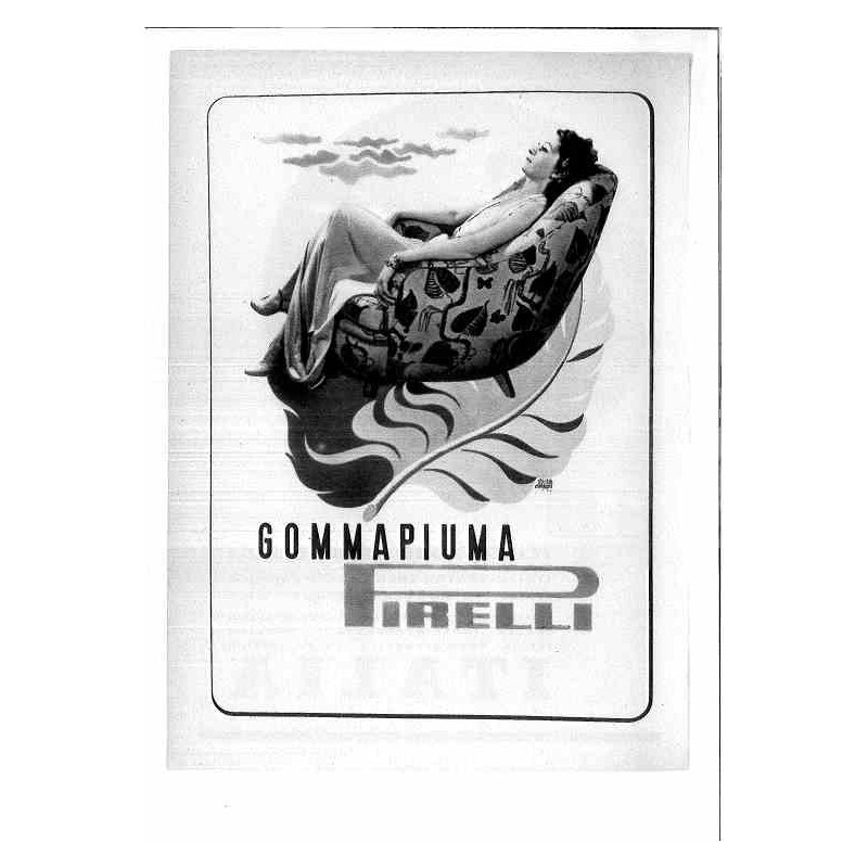Gommapiuma Pirelli  illustrato Erberto Carboni