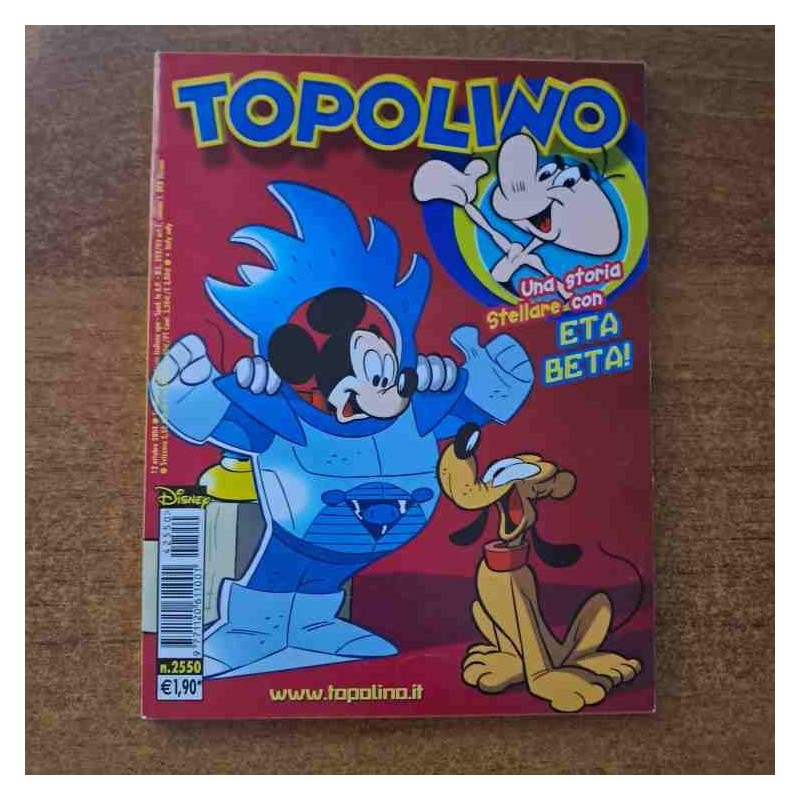 Topolino Libretto n. 2550 Walt Disney