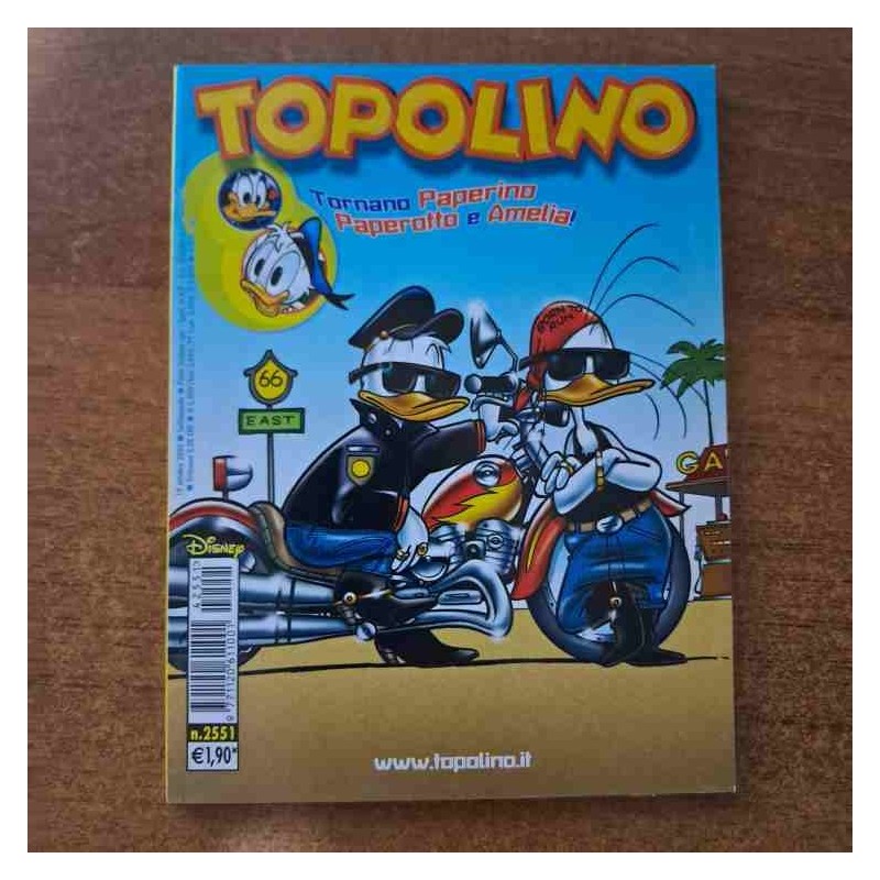 Topolino Libretto n. 2551 Walt Disney