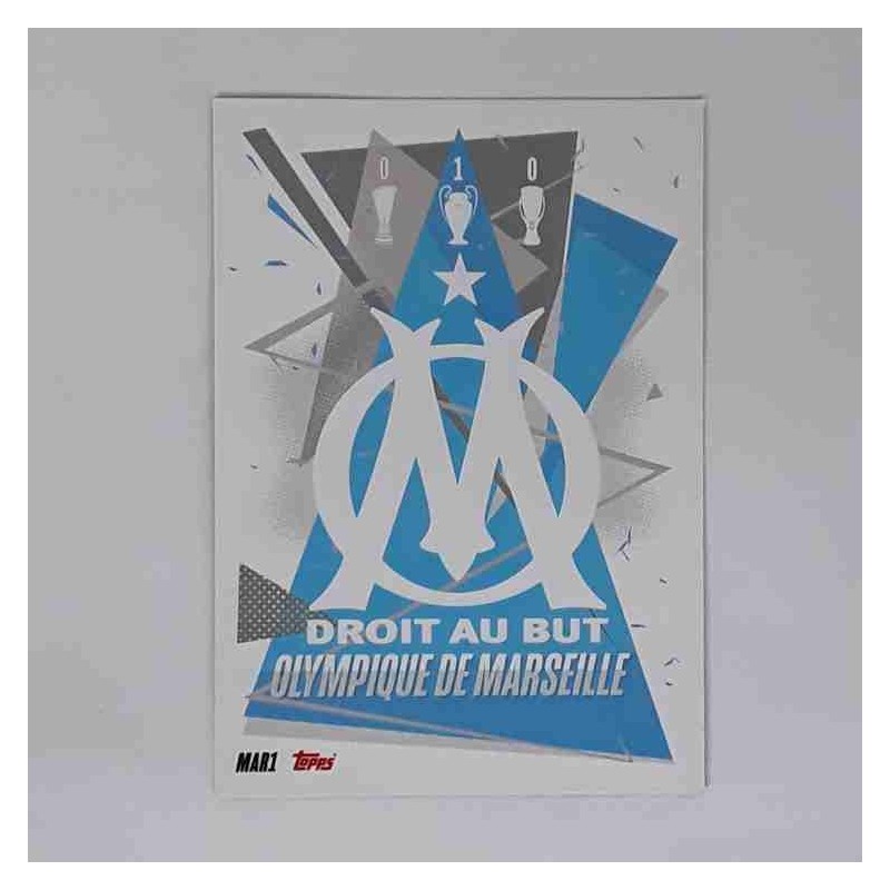 Match Attax Champions League Topps 2020 Team Badge Olympique De Marseille 36951