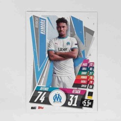 Match Attax Champions League Topps 2020 Boubacar Kamara Olympique De Marseille 37681