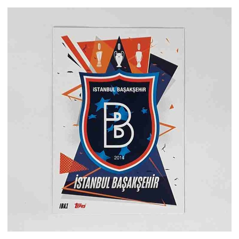 Match Attax Champions League Topps 2020 Team Badge İstanbul Başakşehir IBA1