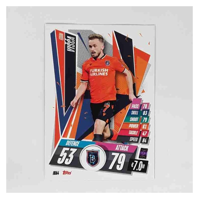 Match Attax Champions League Topps 2020 Edin Višća İstanbul Başakşehir IBA4