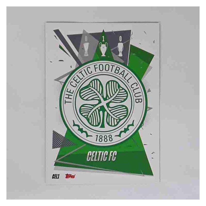 Match Attax Champions League Topps 2020 Team Badge Celtic FC CEL1