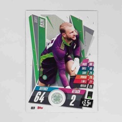 Match Attax Champions League Topps 2020 Scott Bain Celtic FC CEL9