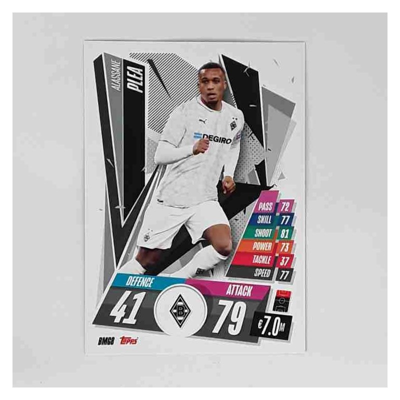 Match Attax Champions League Topps 2020 Alassane Plea VfL Borussia Mönchengladbach BMG8